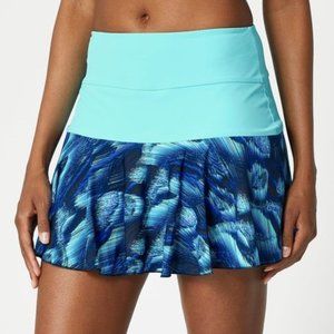 Jerdog Women's Blue Diamond Swing Skirt / Tennis skirt/ Athletic Blue Skort 1X